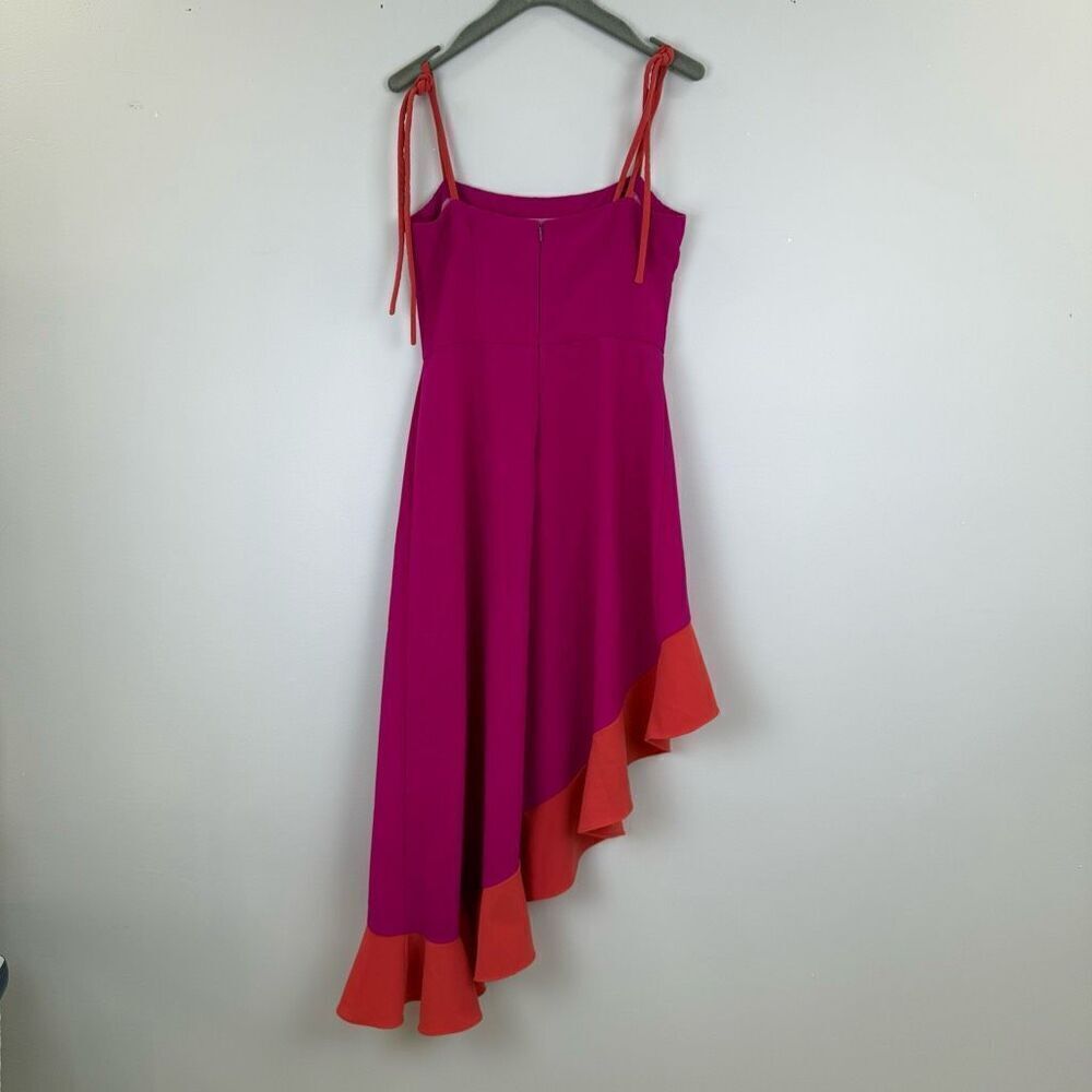 Christian Siriano  Pink Tie Shoulder Dress 📦 - Picture 6 of 10